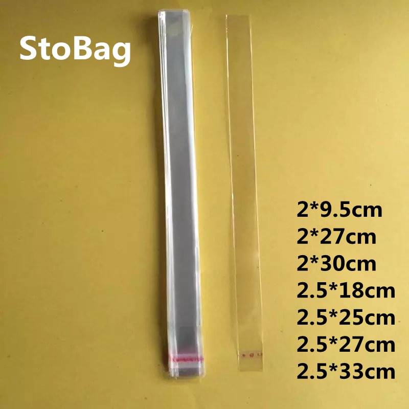 

StoBag прозрачные самоклеющиеся пакеты 2х9,5 см 1000 шт