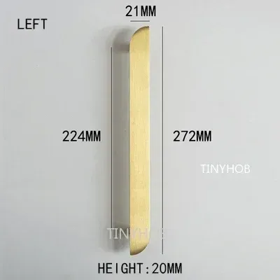 

Ручки для шкафов TINYHOB американский стиль латунь золото