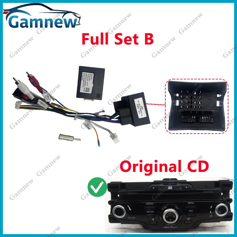 

16-контактный автомобильный адаптер жгут проводов Canbus Box Decoder Android радиокабель питания для Alfa Romeo Giulietta Mito 159 147