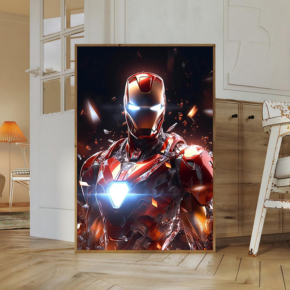 

Настенное искусство Marvel Hot Toys