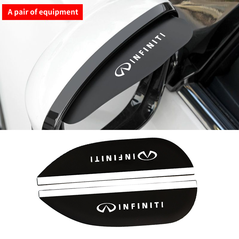 

2 шт., автомобильные накладки на зеркало заднего вида Infiniti FX35 Q50 G37 Q30 ESQ QX50 QX60 QX70 ESQ JX35