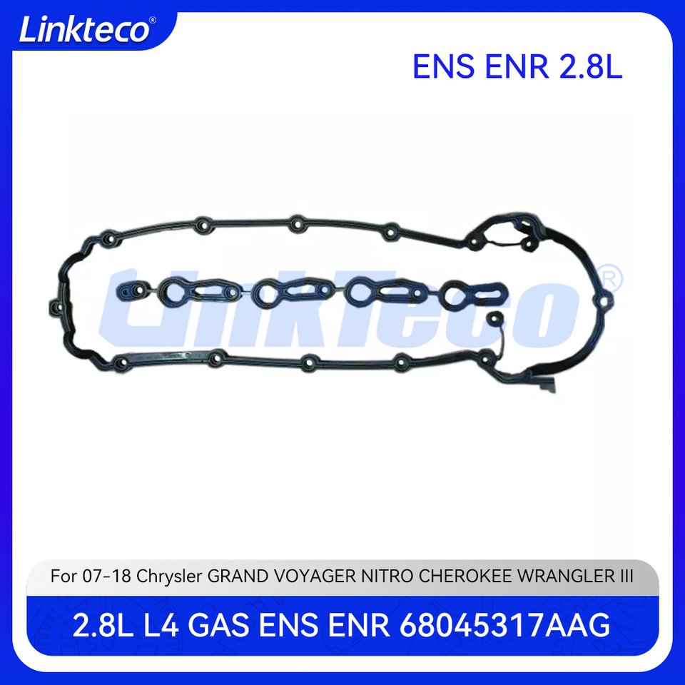 

Комплект прокладок крышки клапана двигателя подходит для 2.8 T L L4 GAS ENS ENR для Chrysler GRAND VOYAGER Dodge JEEP CHEROKEE WRANGLER 2.8L 07-18