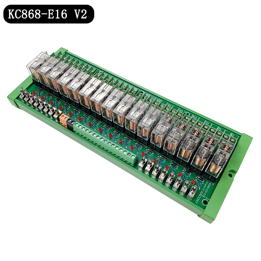 

KinCony KC868-E16V2 DIN Rail Mount SPDT Relay Module