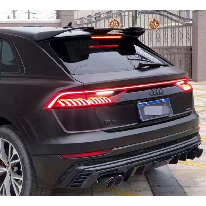 

Спойлер на крышу автомобиля из углеродного волокна для Audi Q8 2018-2023