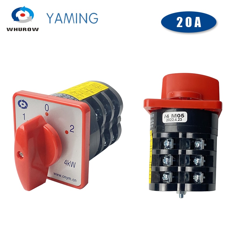 

Переключатель поворотный WHUROW HZ5-20/4 M05
