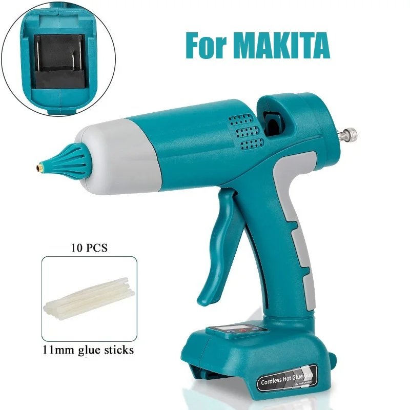 

Термоклеевой пистолет Makita/Dewalt/Bosch/Milwaukee/Ryobi 18В