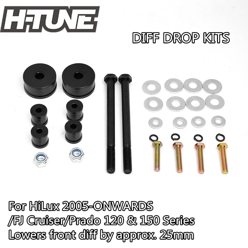 

4x4 аксессуары передний Diff комплект прямой болт для Hilux KUN 26R 05 + / Fortuner / Fj Cruiser / 150 Prado / Tacoma 4WD