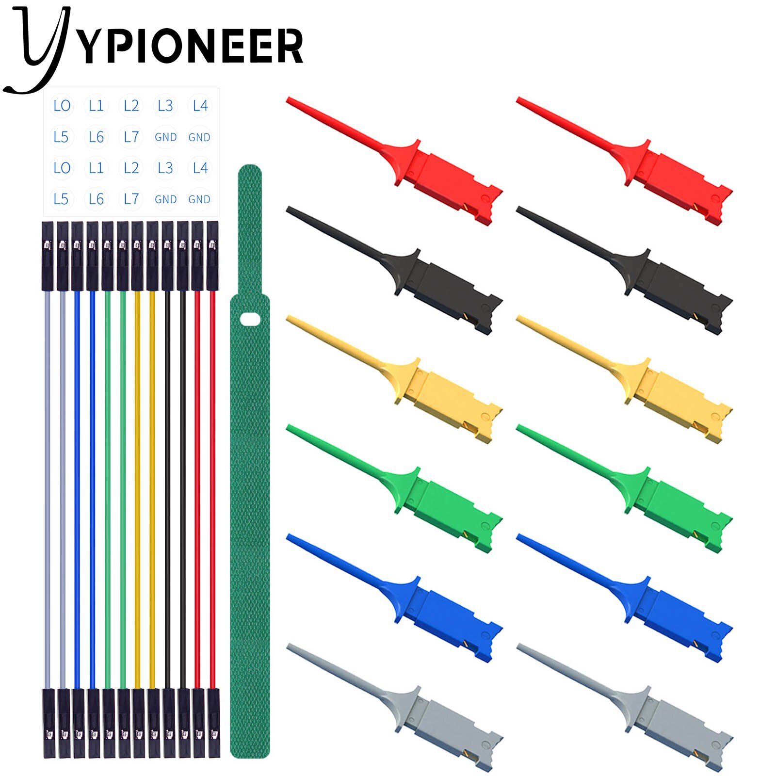 

YPIONEER P1513D Тестовые крючки для SMD IC 6 цветов