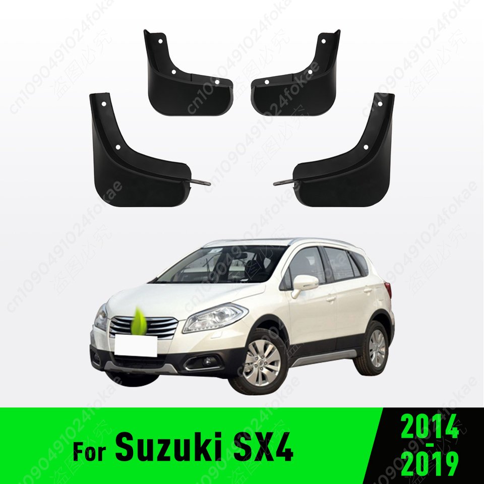 

Для Suzuki SX4 S-Cross 2014 2015 2016 2017 2018 2019, крыло, брызговики, брызговики, брызговики, автомобильные аксессуары