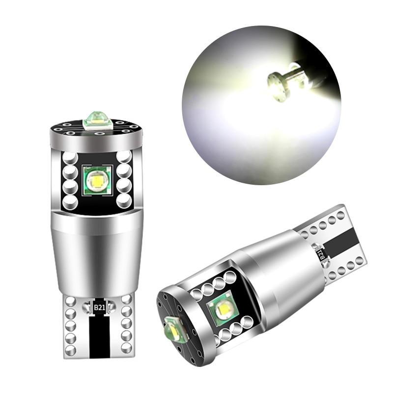 

2 шт. Canbus T10 W5W LED 3-T6 чипы боковое положение парковосветильник лампа для Volkswagen Golf Jetta City Touran Passat Tiguan