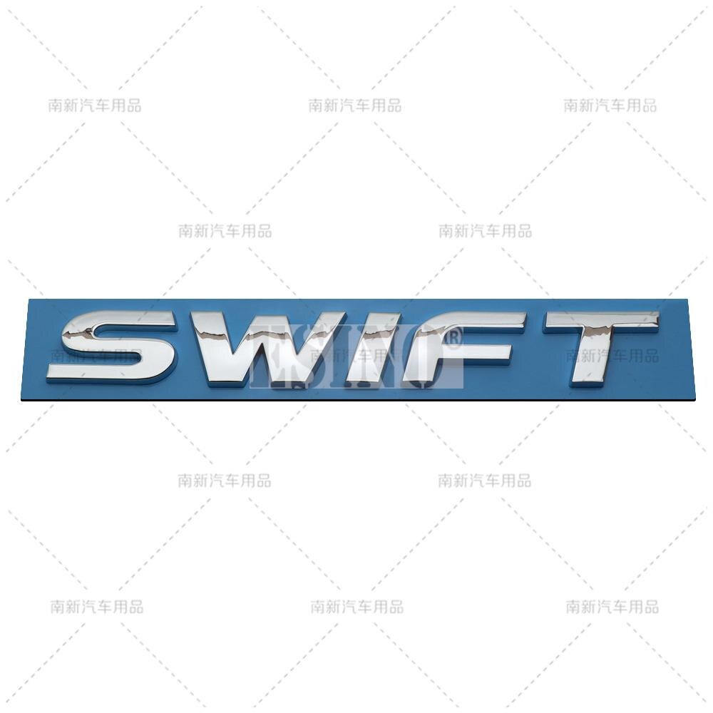 

Стайлинг автомобиля Swift 3D ABS клейкая эмблема значок багажника наклейка на крыло наклейка на кузов для Suzuki Swift