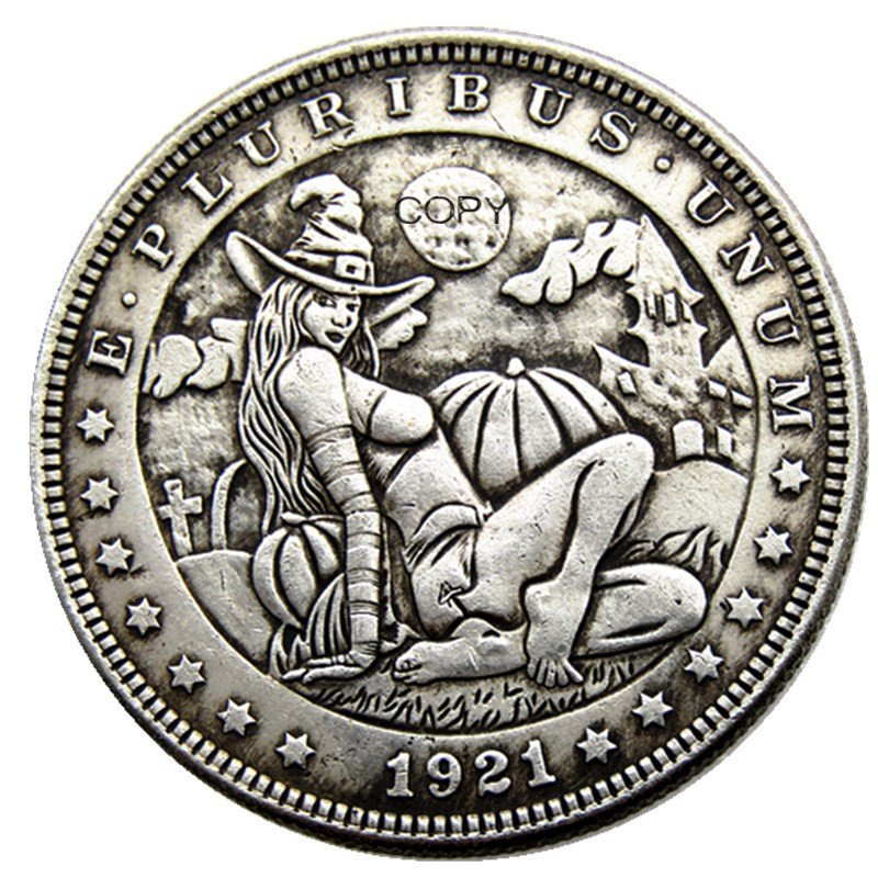 

Посеребренные копии монет HB(75) US Hobo 1921