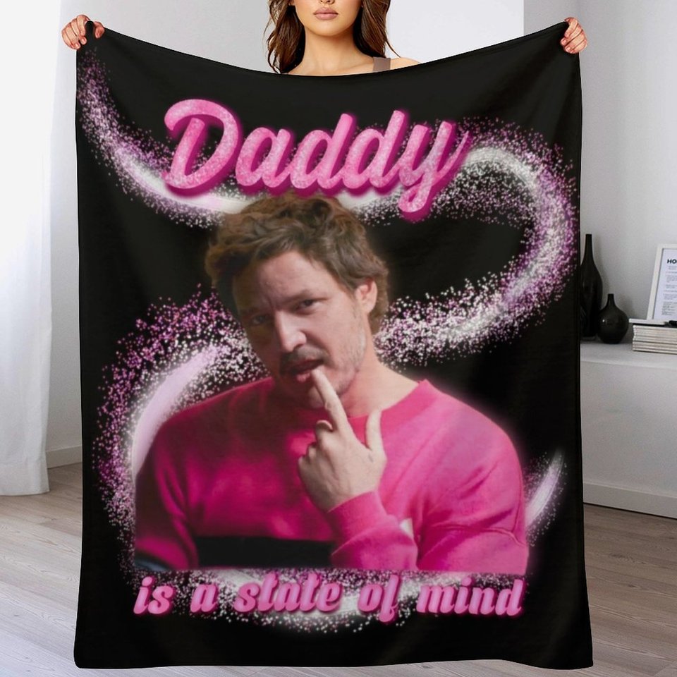 

Одеяло pedro pascal, персонализированный подарок, спальный мешок, одеяла для дивана для кемпинга