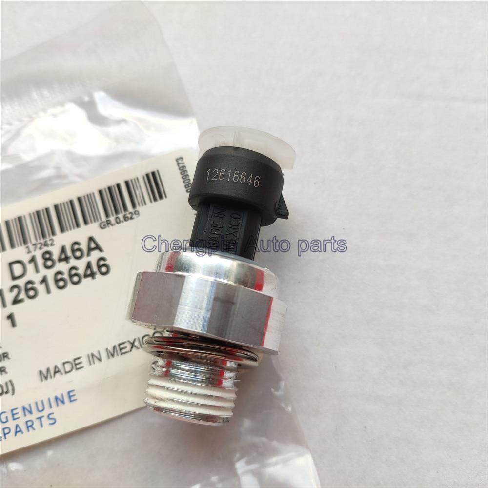 

Датчик давления масла в сборе OEM # D1846A 12616646 для Buick Chevy Chevrolet Trailblazer Tahoe GMC 4.8L 5.3L 6.0L 5.7L 6.2L