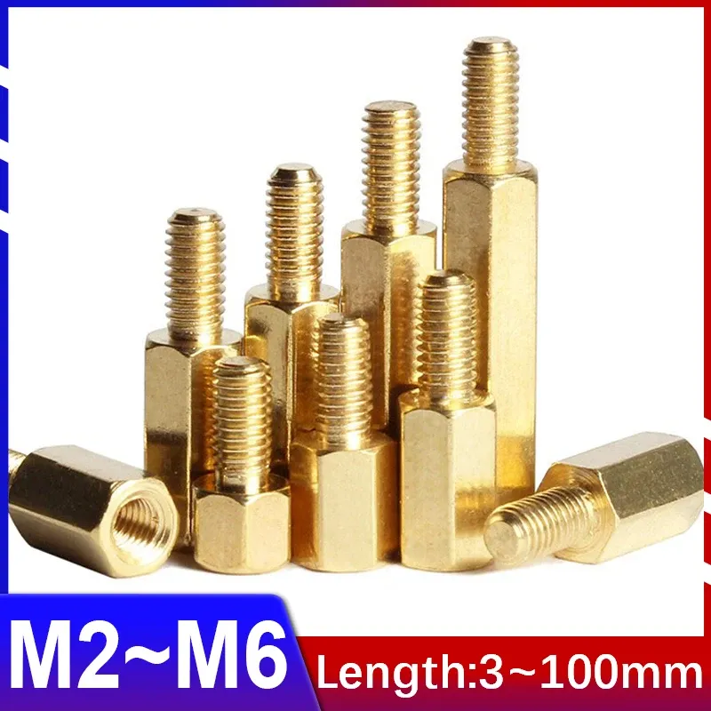 

Латунные шестигранные стойки M2M2.5M3M4M5M6