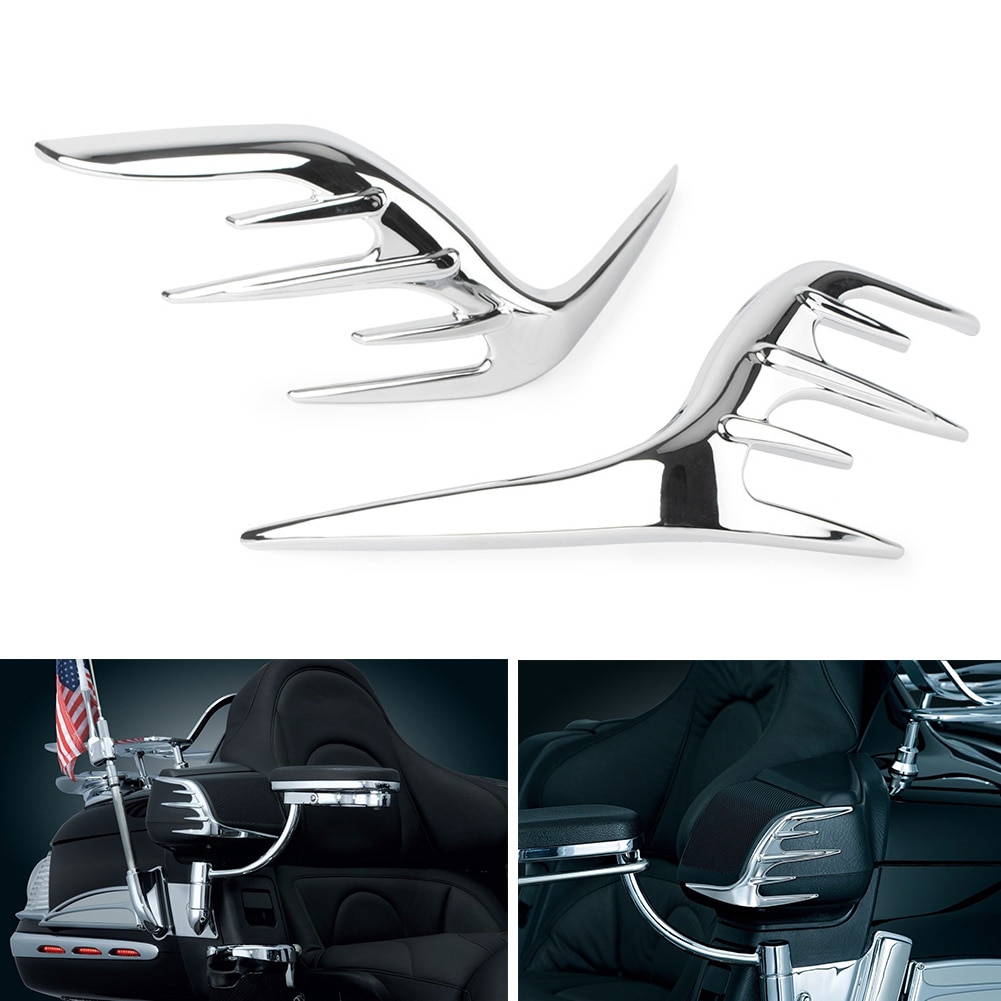 

Gold Wing GL 1800 Колонка для пассажира мотоцикла, внешняя хромированная декоративная отделка для Honda Goldwing GL1800 2006-2017, 2 шт.