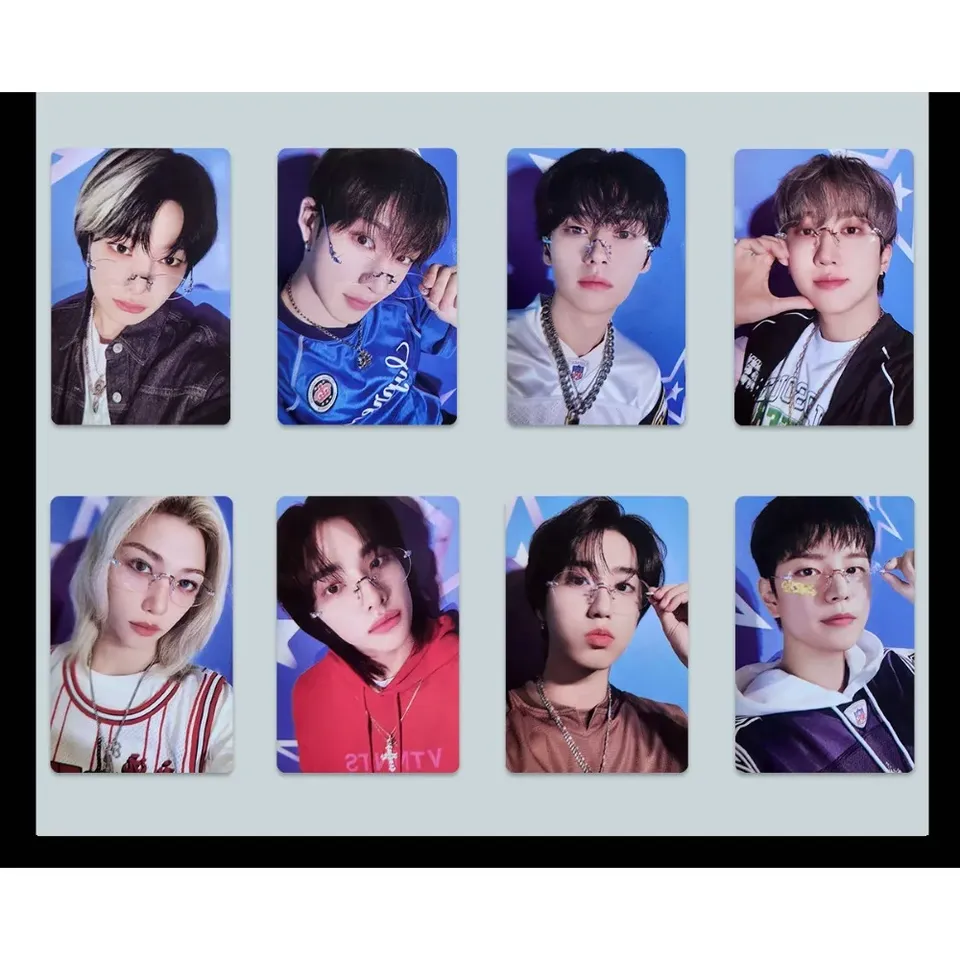 

Набор фотокарт Kpop Stray Kids Shengbide 8 шт