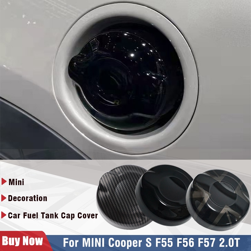 

Новинка, черная крышка для топливного бака в пластиковом стиле Ray для MINI Cooper S JCW F55 F56 F57 2,0 T, декоративные аксессуары для стайлинга автомобиля