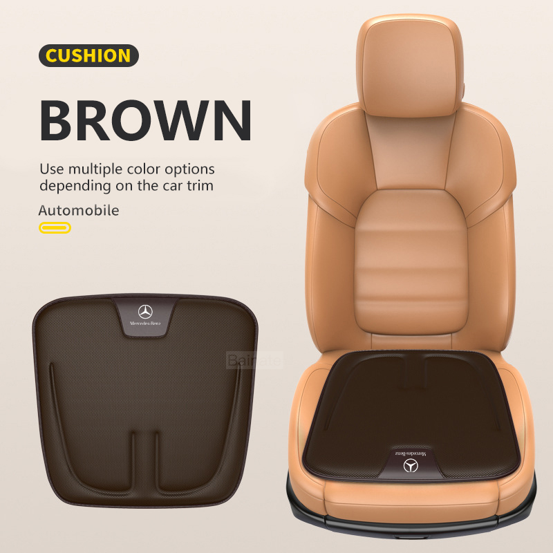 

Подушка для автомобильного сиденья Four Seasons 3D Honeycomb Дышащий Cool Ice Silk для Mercedes Benz AMG GLKGLA A B C E S Class Автомобильные аксессуары