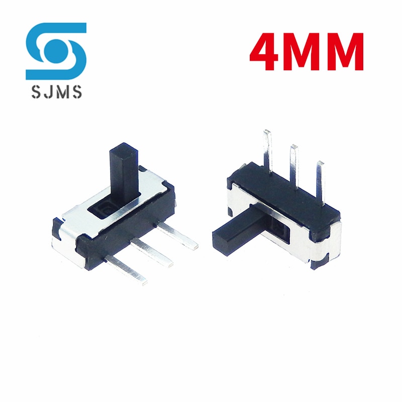 

10 шт./лот MSK-12D19 G2 1P2T 3-контактный DIP прямоугольный печатная плата панель горизонтальный ползунковый переключатель питания мини миниатюрный тумблер
