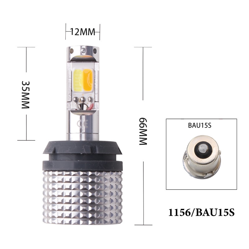 

Автомобильные DRL светодиодный 7440 W21W T20 BA15S P21W BAU15S PY21W 1156 3156 T25 дневные ходовые огни светильник сигнала поворота светильник двойной режим наружный светильник