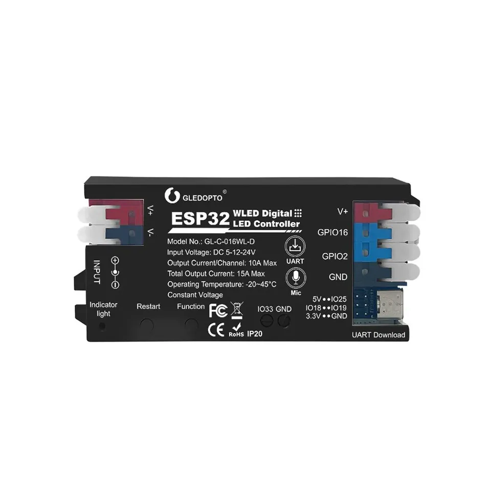 

RGB-контроллер GLEDOPTO ESP32 WLED