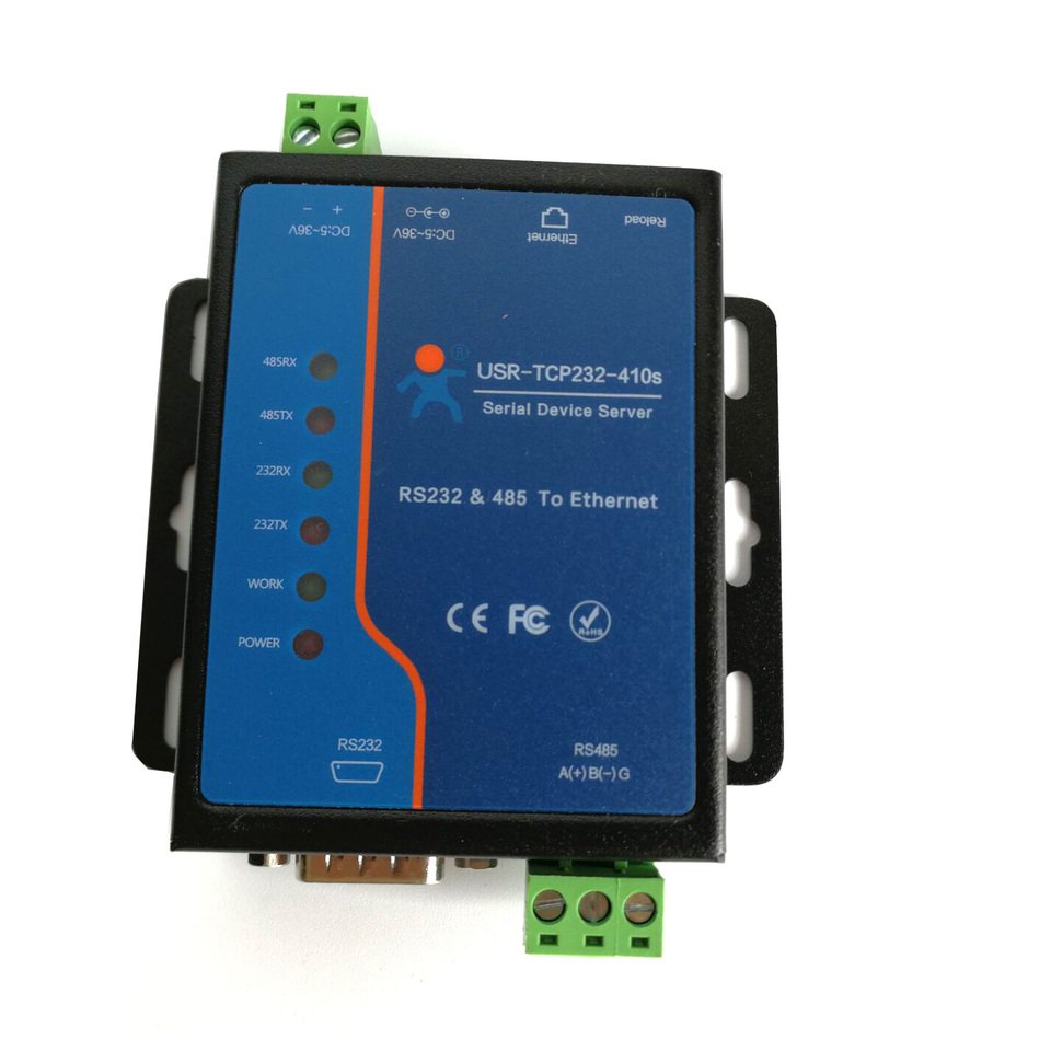 

Преобразователь RS485 Modbus с кабелем, сервер последовательных устройств usr-tcp232-410s