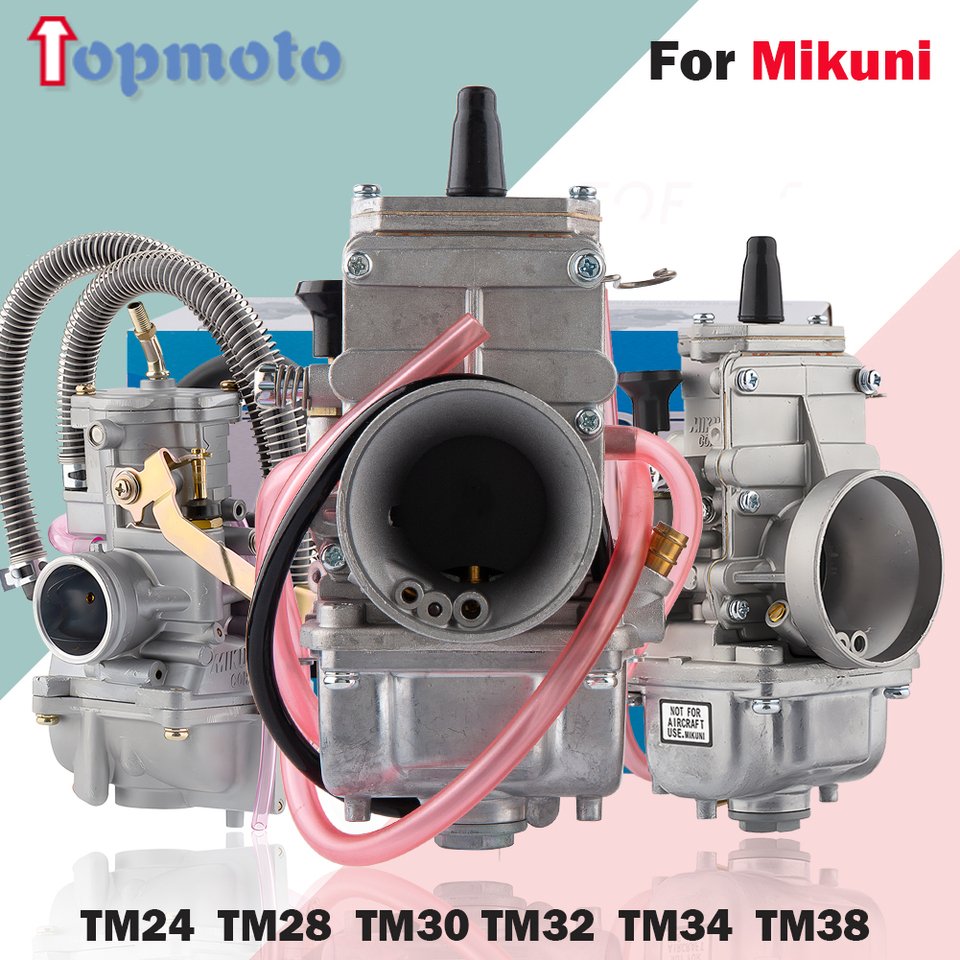

Для Mikuni TM24 TM28 TM30 TM32 TM34 TM38 мм мотоциклетный TM плоский слайд-карбюратор для Honda CR250 Kawasaki KX125 KX150 CR250
