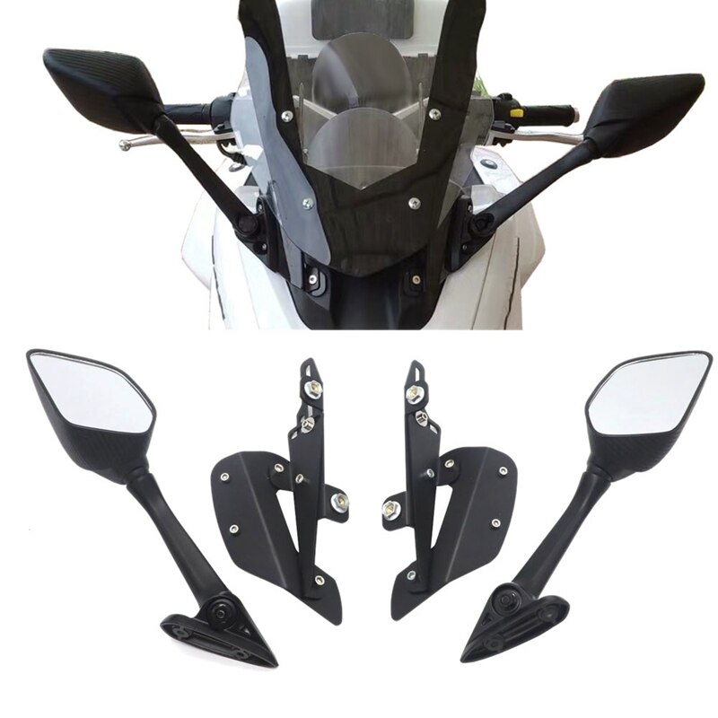 

Зеркала заднего вида для мотоцикла yamaha nmax 155, поддержка бриза, модифицированные аксессуары для мотоциклов