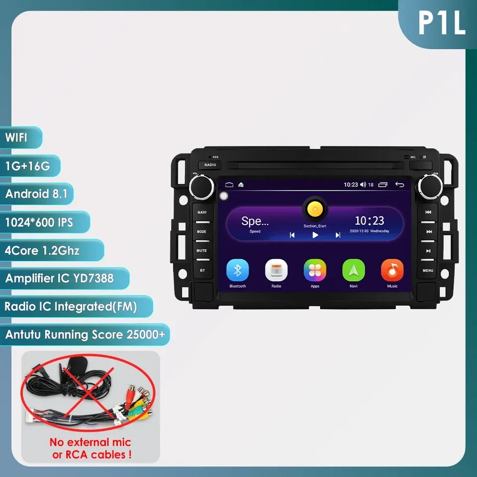 

Автомагнитола для Chevrolet Silverado Impala, мультимедийный проигрыватель на Android, с мультимедийным проигрывателем, для Chevrolet Silverado, Impala, подачи, подчеркивания, лавины, экспресс, GMC