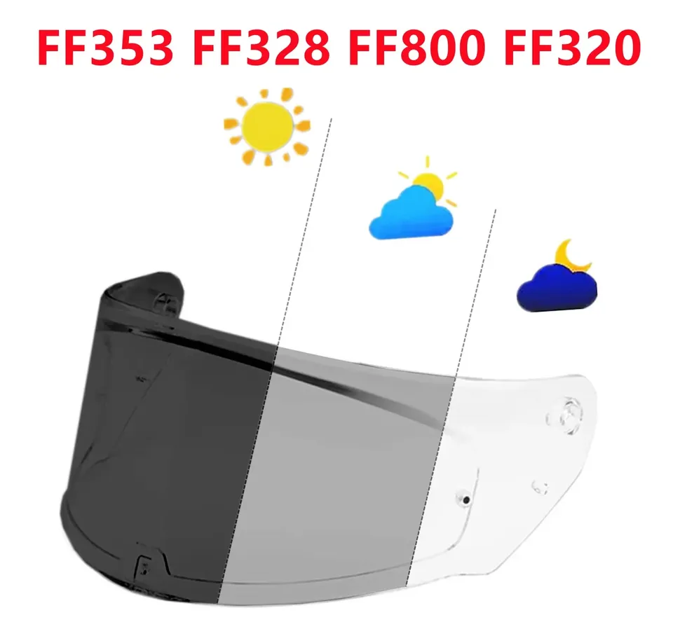 

Фотохромные линзы, защитные линзы для шлема для LS2 FF320 FF328 FF353 FF800