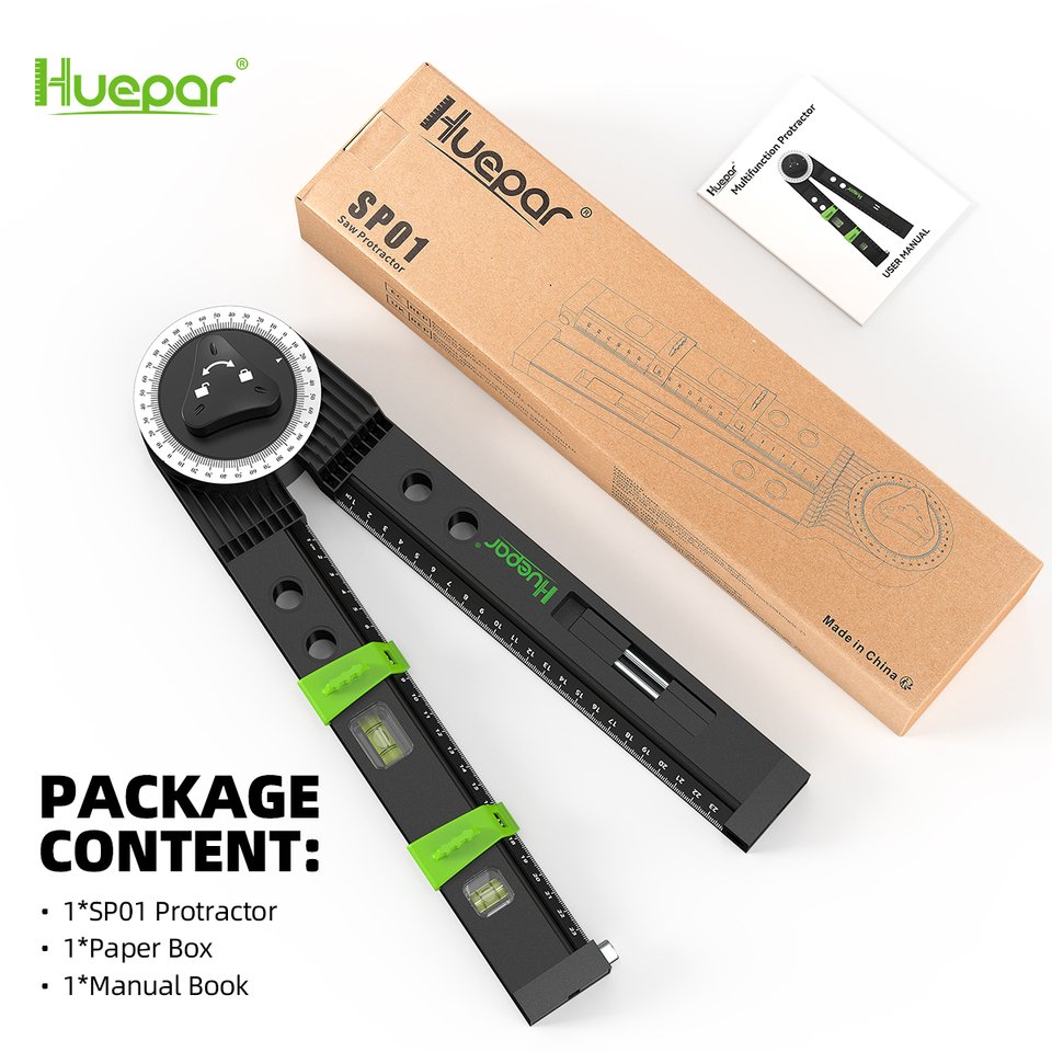 

Huepar SP01 Многоугольный транспортир