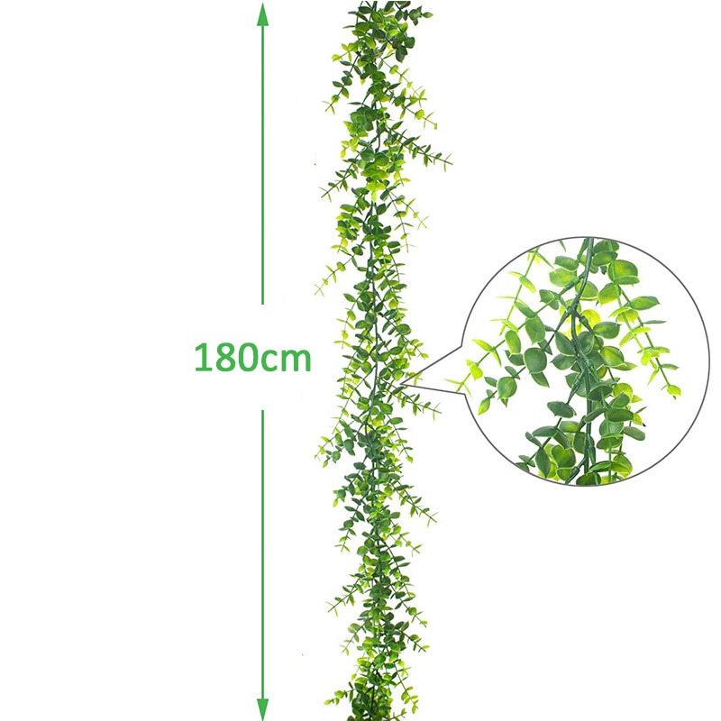 

Искусственная эвкалиптовая гирлянда Loeoi, 180 см