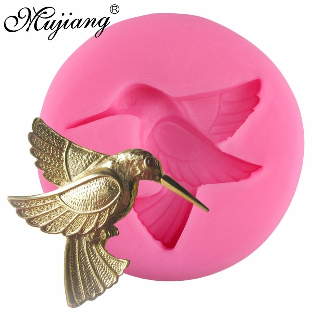 

Формы Mujiang 3D птицы из силикона