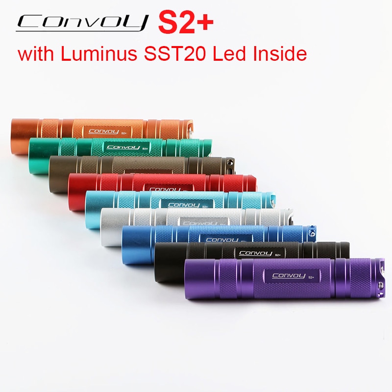 

Фонарик CONVOY S2 Plus Luminus SST20