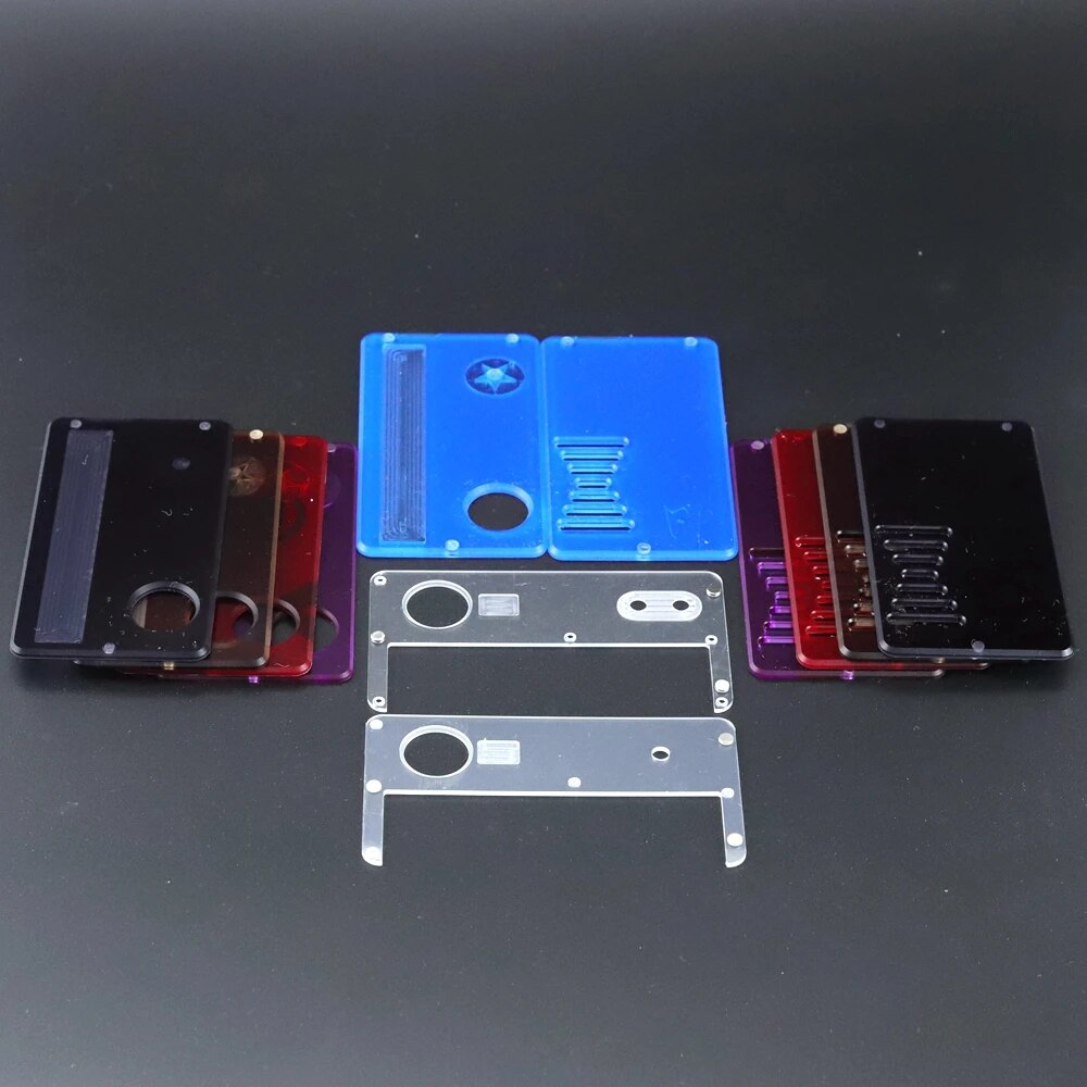 

Acrylic Corlorful Front/Back/Middle Doors Panels Cover Replacement Kit For DotAio V1/v2/Lite