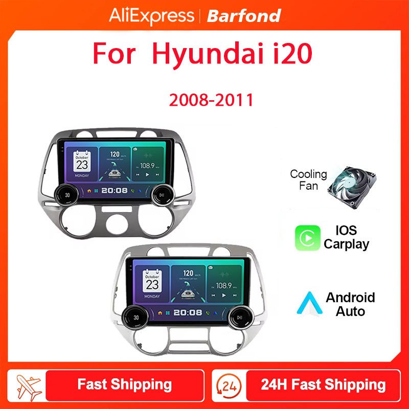 

Автомагнитола для Hyundai i20 2008-2011 android, мультимедийный видеоплеер с GPS-навигацией, стерео Carplay, Wi-Fi + 4G QLED экран