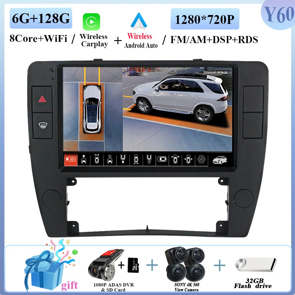 

Автомобильный видеоплеер, мультимедийный проигрыватель с GPS Навигатором 9 ''для vw Volkswagen Passat B5 2000 2001 2002 2003-2005, HD сенсорный экран, Android OS, Wi-Fi