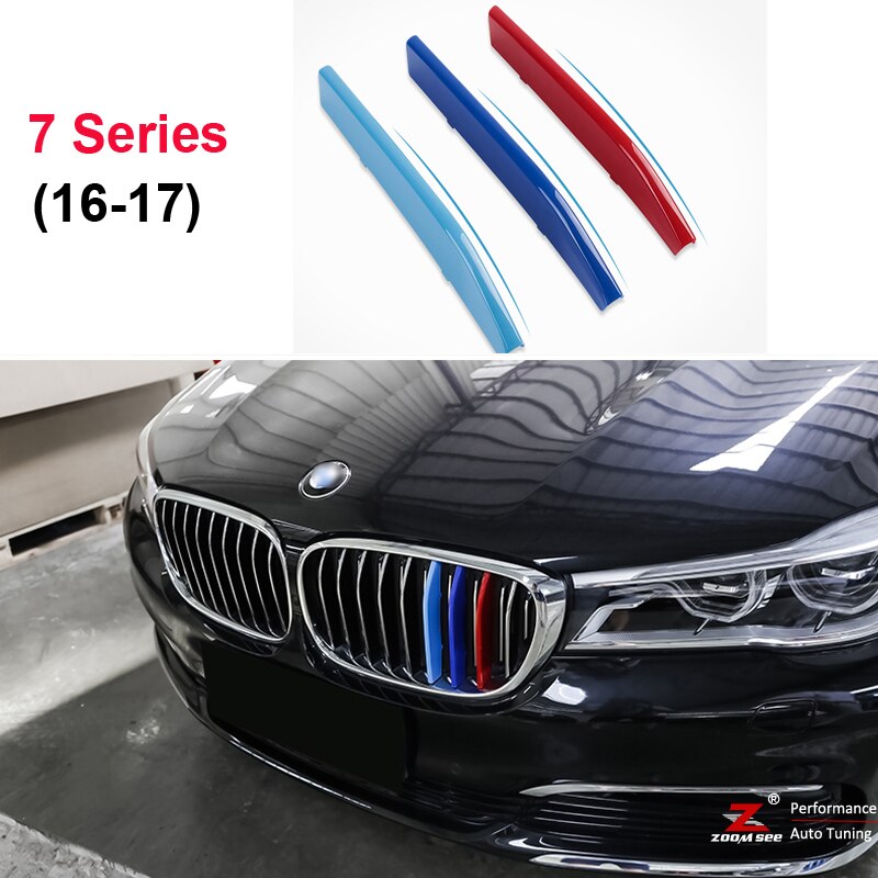 

Наклейки на решетку радиатора для BMW 7 серии G11, G12, 740i, 750i, 2016-2017 гг.