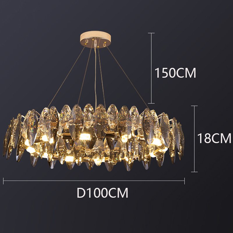 

Подвесная люстра Savenmade хрустальная