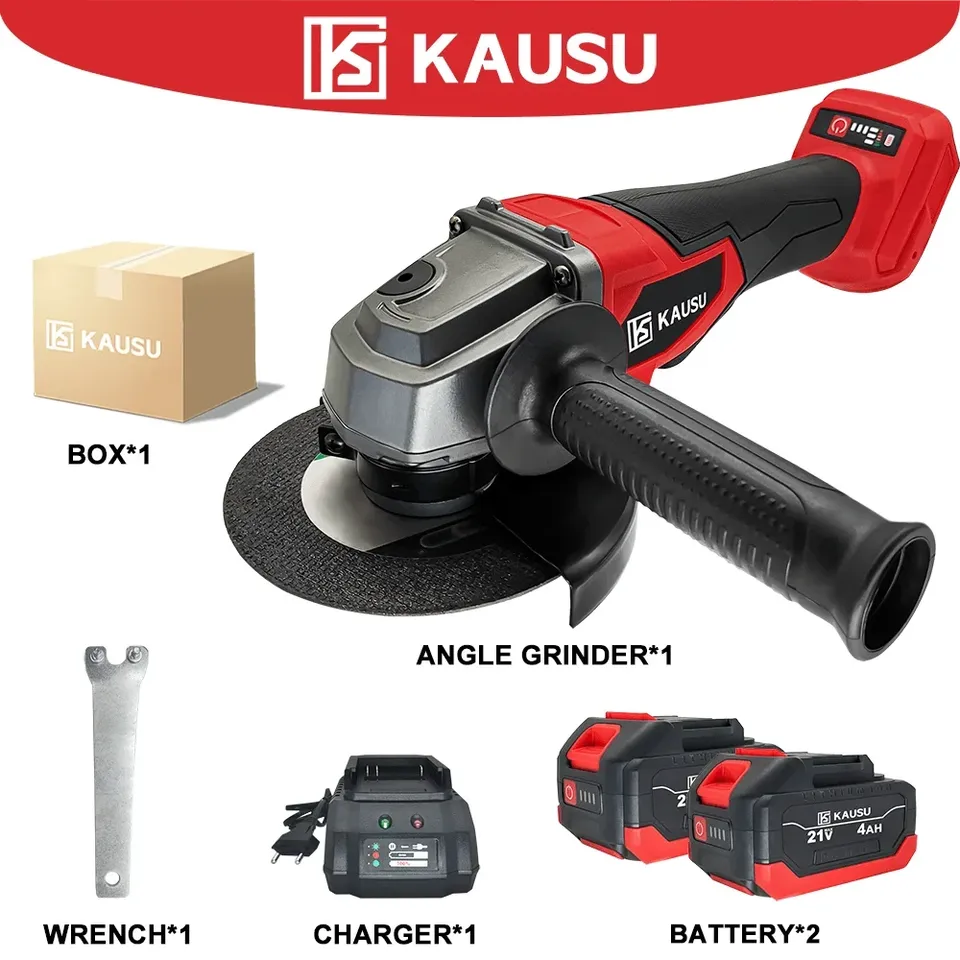 

Бесщеточная угловая шлифовальная машина KAUSU 5 дюймов для Makita 18 В