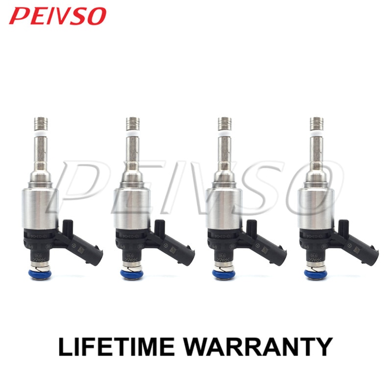 

Топливный инжектор PEIVSO 06H906036Q 0261500160 для VOLKSWAGEN & AUDI Golf / A3 2005 ~ 2012 1.8L, 4 шт.
