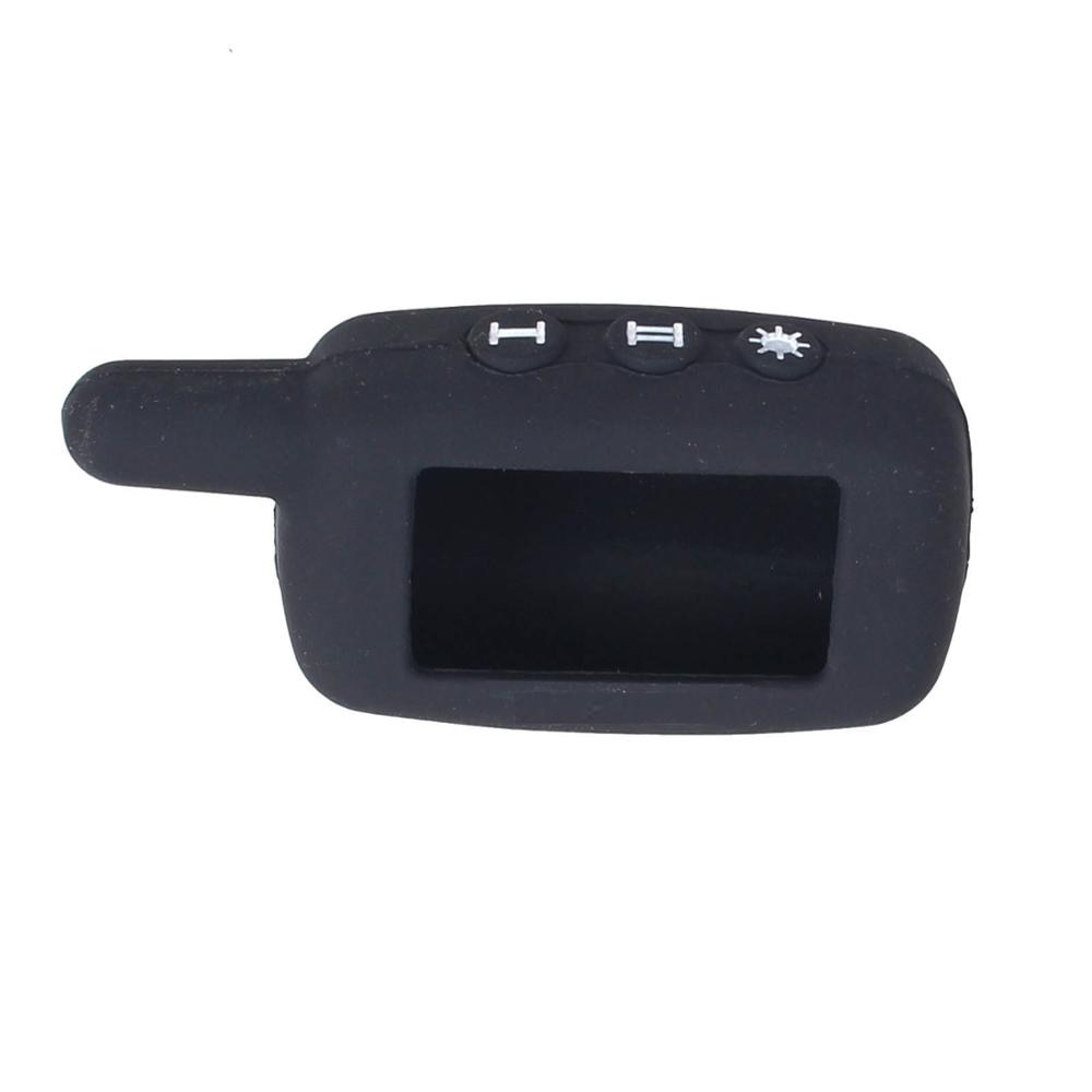 

KEYYOU двусторонний для Starline A6 A9, силиконовый чехол для ключей с пультом дистанционного управления для Starline A4 A6 A9 A8, ЖК-дисплей, двухсторонний контроллер сигнализации, брелок для ключей