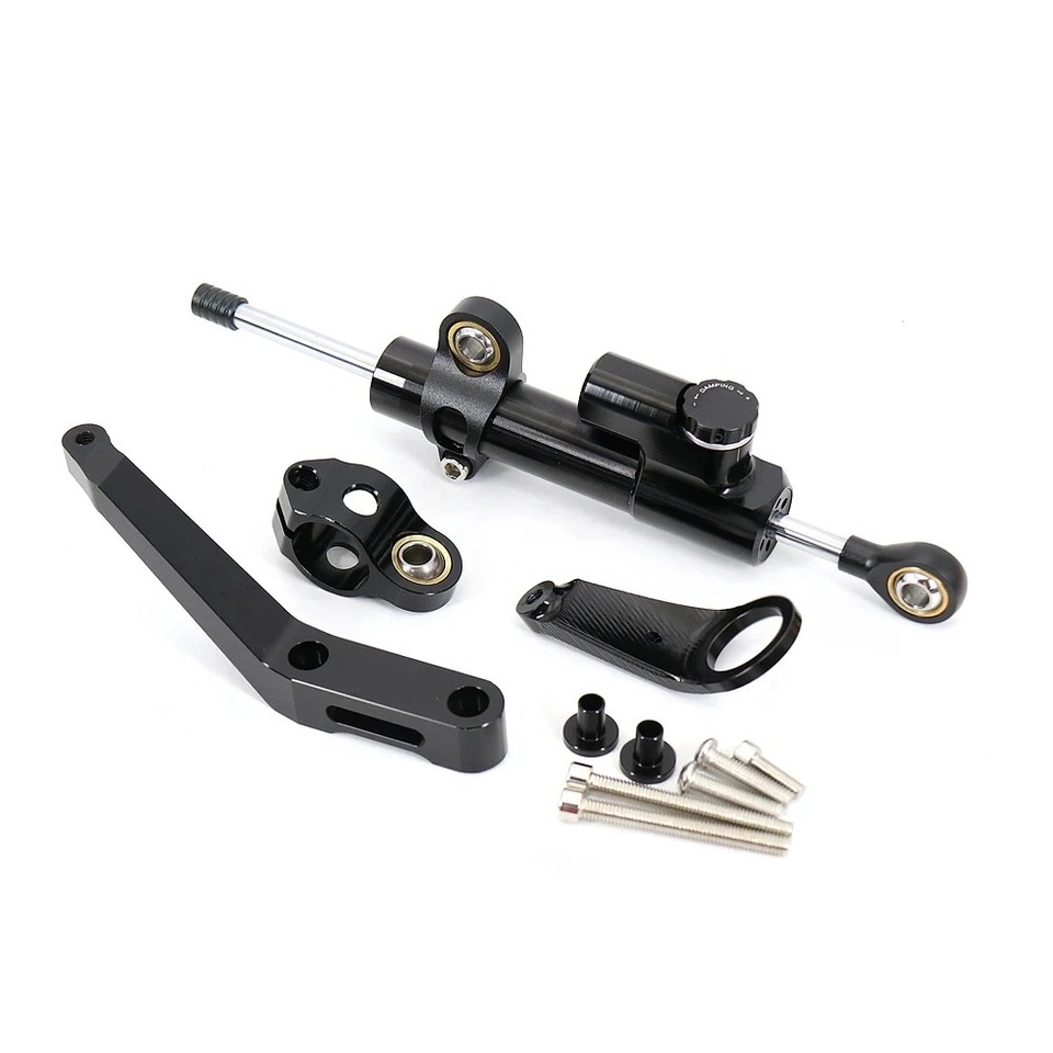 

Для Honda CBR929RR CBR 929 RR 2000 2001 Новый мотоциклетный стабилизатор рулевого механизма, комплект монтажных кронштейнов