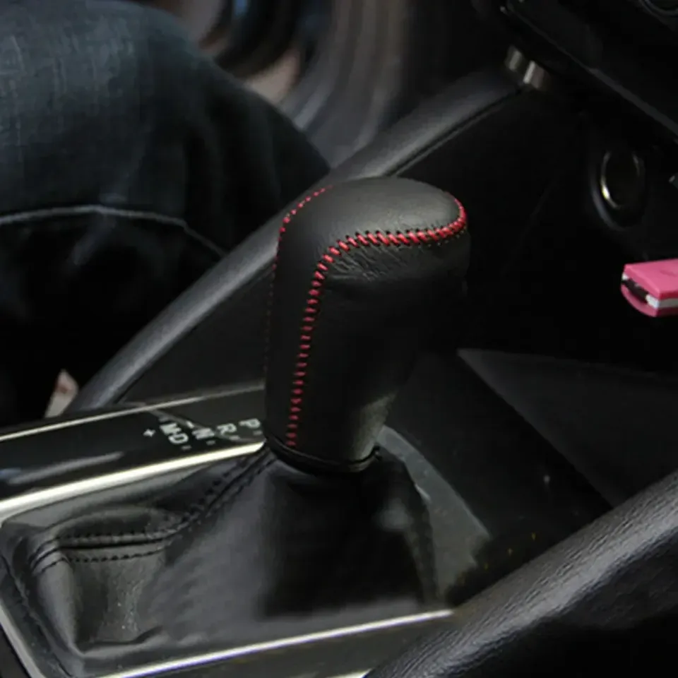 

Кожаный Воротник Переключения Передач, Чехол Ручного Тормоза Для Mazda 3 Axela Atenza CX-5 CX-4 CX-3