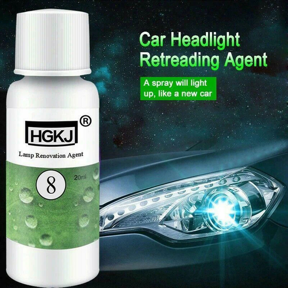 

Восстановитель фар HGKJ, набор для полировки автомобильных фар, 20 мл