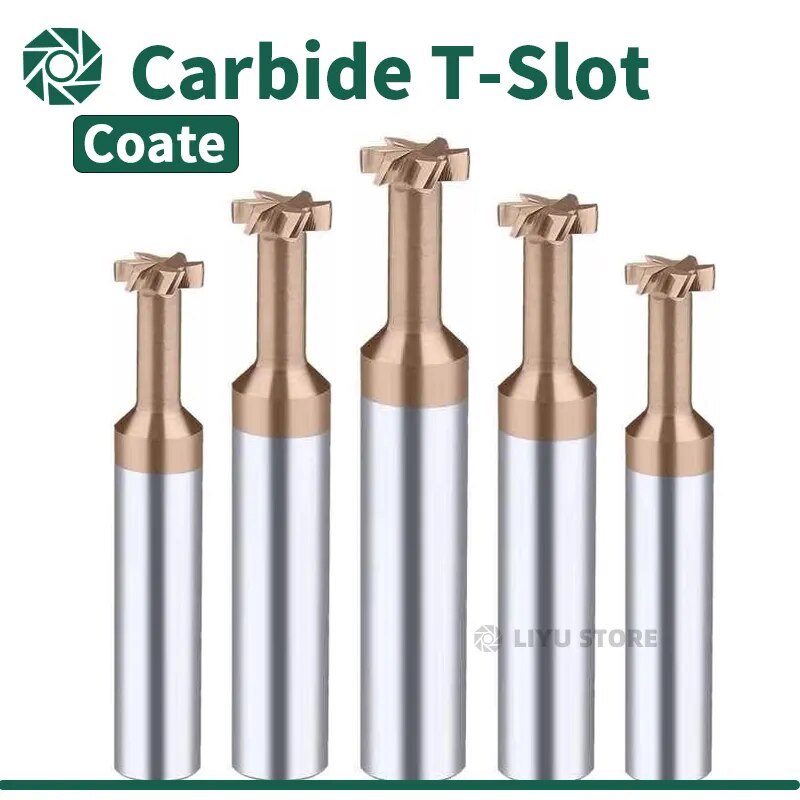 

Фреза из сплава вольфрама и кобальта T Slot Milling Cutter 3-12 мм