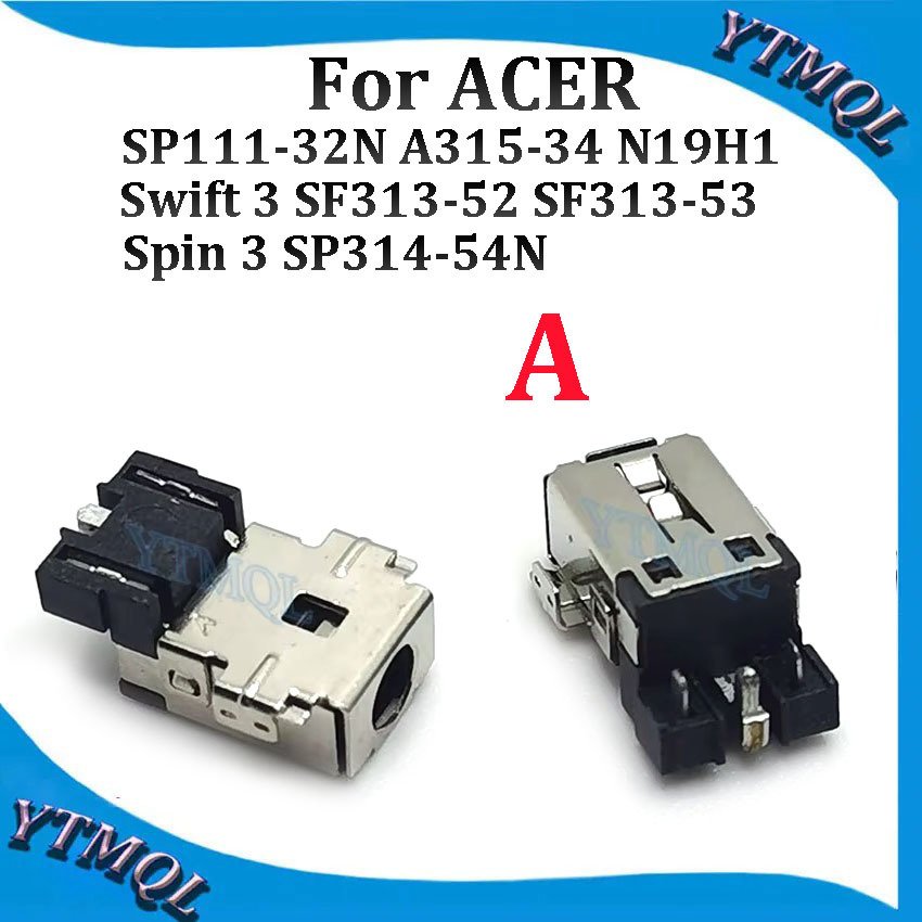 

1-10 шт. разъем питания постоянного тока для ACER SP111-32N A315-34 N19H1 Swift 3 SF313-52 SF313-53 Spin 3 SP314-54N