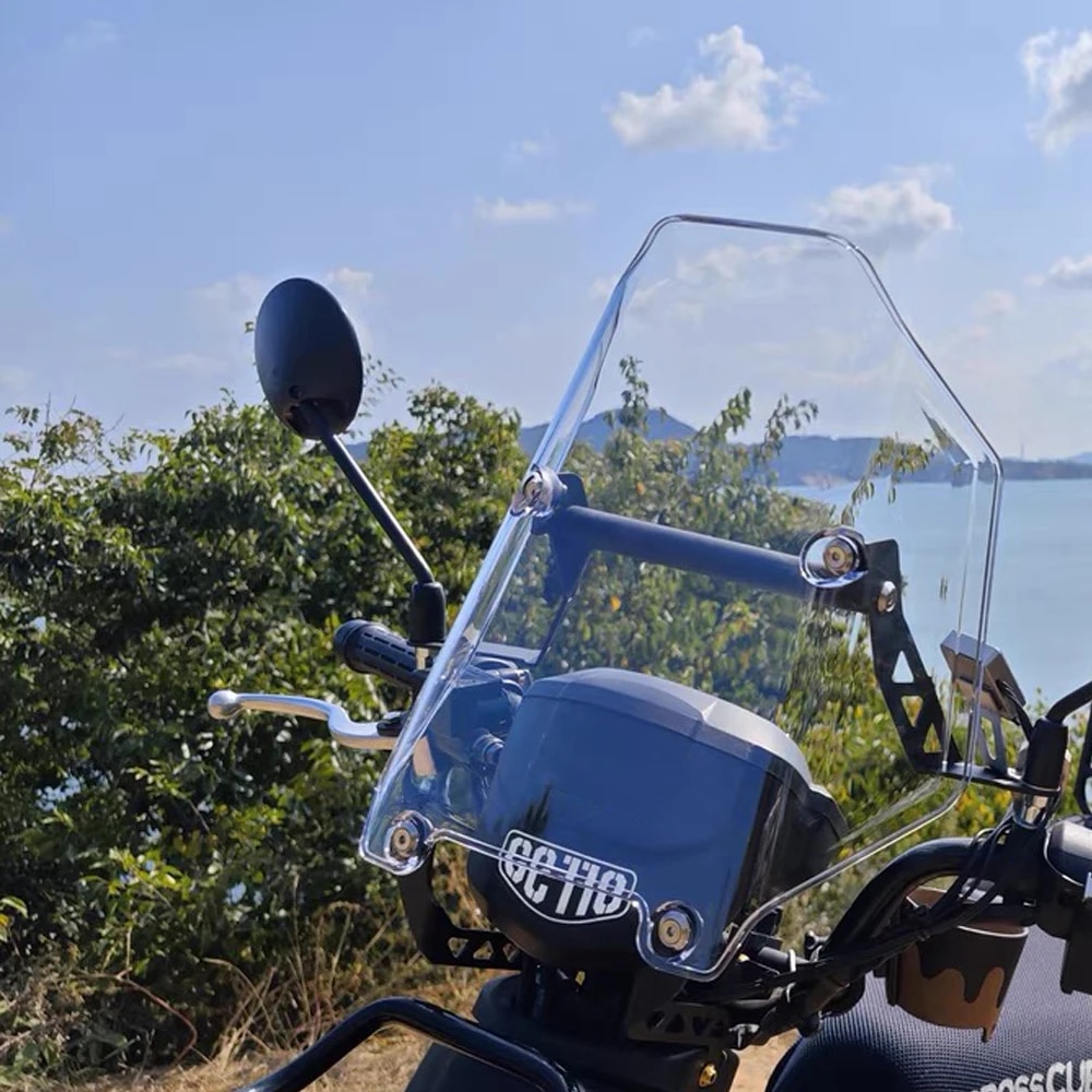 

Аксессуары для мотоциклов CC 110 2023 для лобового стекла аксессуары для HONDA Cross Cub 110 CC110 дефлектор ветра обтекатель