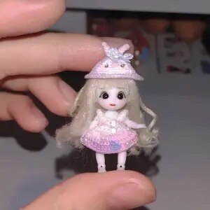 

Миниатюрный кукольный парик из имитации пляжной шерсти